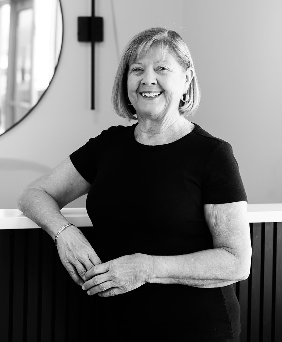 Debbie is often the first friendly face you’ll see at Right Balance Pilates, welcoming clients and setting the tone for a positive studio experience. As a key member of the front desk team, she manages class attendance, assists with membership questions, and is always happy to help with client and instructor needs. Debbie takes pride in keeping the studio running smoothly behind the scenes—ensuring the space stays organized, polished, and ready for every client who walks through the door. Her warm presence and eye for detail help keep all things RBP flowing seamlessly day to day.