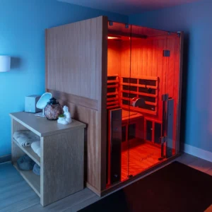 Clearlight Infrared Sauna at Right Balance Pilates wellness studio in Lewes, DE and Easton, MD