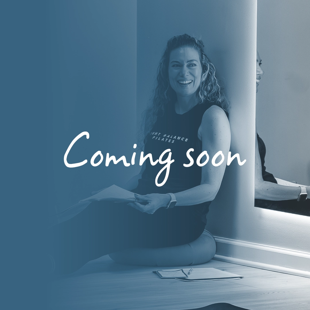 Coming soon Pilates Teacher Training in Delaware at Right Balance Pilates